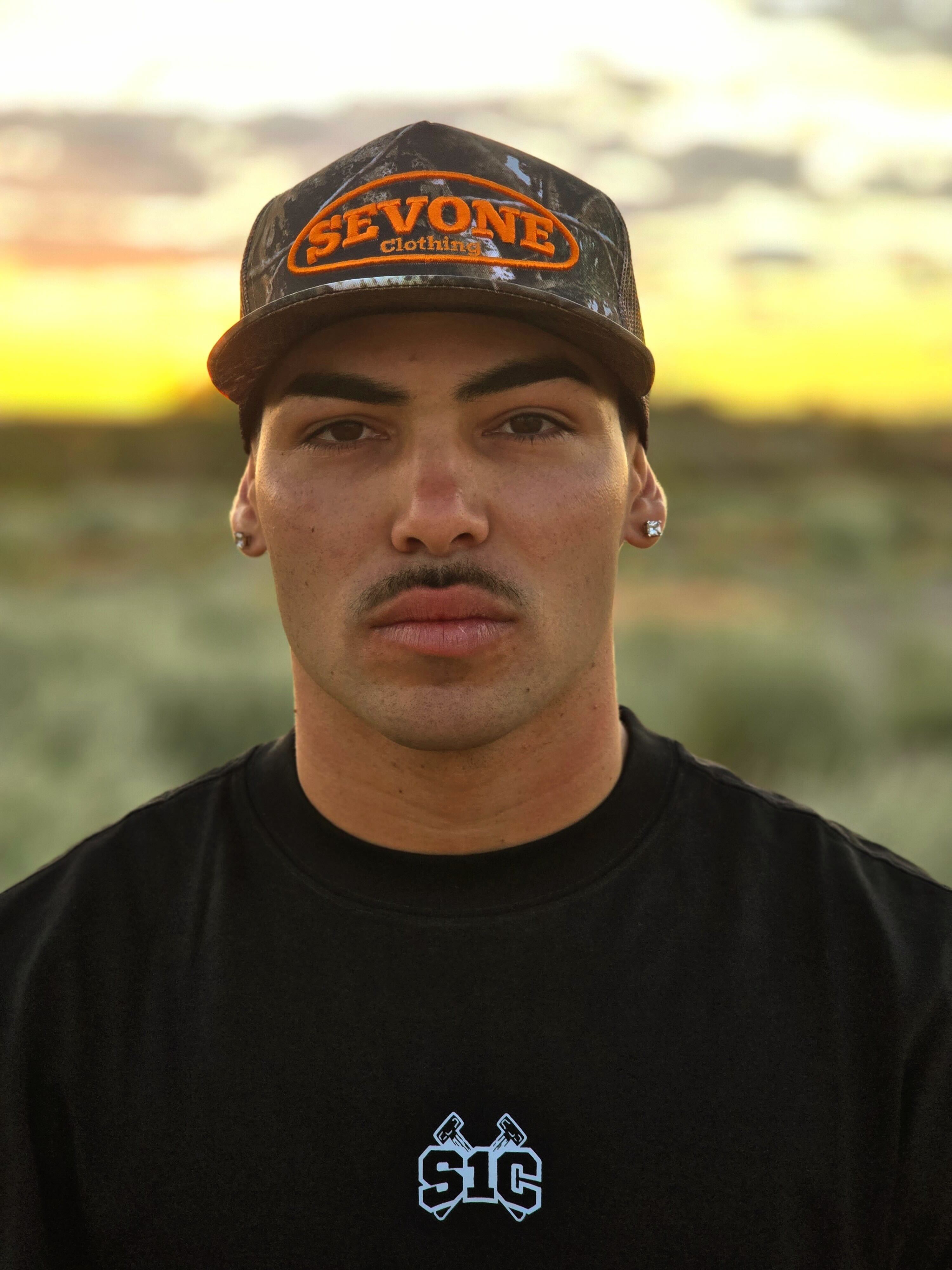 Duck Season Camo Shorts & Trucker Hat